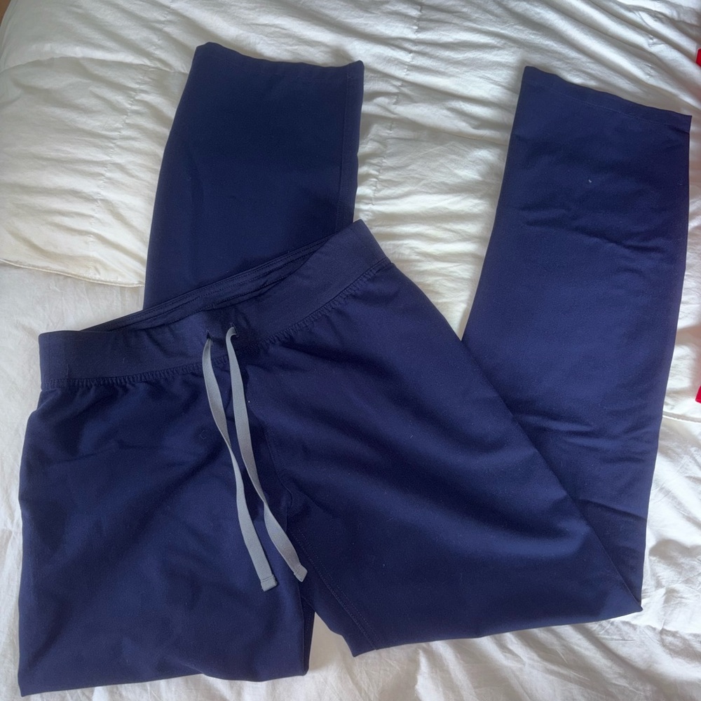 Figs Navy Blue SMALL TALL Livingston Basic Scrub Pant